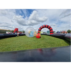 Piste de course de boules roulantes gonflables Pistes de course gonflables pour voitures tamponneuses Arena Mur de clôture gonflable - Product Image 3