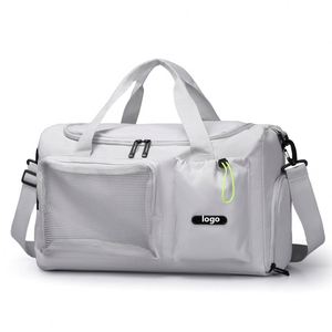 2026 Hot Sale Unisex Custom Logo <b>Travel</b> Duffle <b>Bag</b> Sports Gym Polyester Zipper Crossbody <b>Bag</b> Weekend Fitness <b>Bag</b> <b>for</b> <b>Men</b> Women - Product Image 1