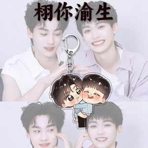 Llavero de Acrílico con Personajes de Pareja Tian Xuning Zi Yu de Revenged Love, Versión Q, Coleccionables para Fans, Colgante para Mochila - Product Image 4