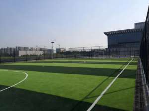 <span class=keywords><strong>Gazon</strong></span> artificiel de football d'extérieur en matériau PE, écologique, durable, terrain de sport professionnel en <span class=keywords><strong>rouleau</strong></span> - Product Image 2