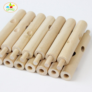 ตัวต่อไม้รูปใบไม้แบบประกบกัน ขนาด 23 ซม. สำหรับเด็กอายุ 5 ถึง 7 ปี ชุดของเล่นตัวต่อ 3 มิติ DIY - Product Image 2