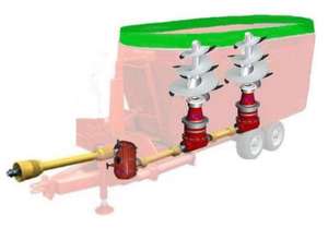 อุปกรณ์ผสมสำหรับ TMR Mixer biogas อุปกรณ์การผสม9000Nm แบบดาวเคราะห์แนวตั้งรับประกัน3ปีสำหรับ TMR Mixer biogas - Product Image 4