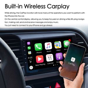 8+128GB AI Voice CarPlay Car Radio for Hyundai Elantra 6 2015-2018 GPS Navigation <b>Android</b> 13 Multimedia Stereo Video Player 2Din - Product Image 3