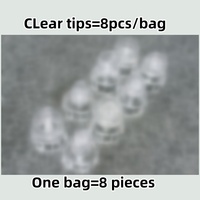 8 embouts de rechange en plastique pour Hydro Head, pour hydradermabrasion, peeling aquatique, pièces détachées pour appareil Hydra, pour spa et salon