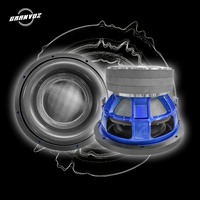 Système audio professionnel 2 + 2 /4 + 4Ohms 2000 Watts Enceinte de voiture Subwoofer High Power 12-inch Woofer 300 OZ Subwoofer Speaker