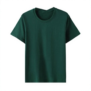 เสื้อยืดคอกลมโอเวอร์ไซส์ทรงหลวม สีพื้น แขนสั้น สวมใส่สบาย ระบายอากาศได้ดี ผ้าฝ้าย 100% น้ำหนัก 320 กรัม สำหรับผู้หญิง - Product Image 3