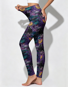 Leggings góticos <span class=keywords><strong>de</strong></span> bruja marina para mujer, pantalones elásticos con estampado <span class=keywords><strong>de</strong></span> tentáculos <span class=keywords><strong>de</strong></span> pulpo y patrón <span class=keywords><strong>de</strong></span> almas desgraciadas, ropa deportiva. - Product Image 2