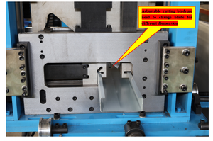 CZ xà gồ cuộn hình thành máy khung thép và xà gồ Sigma kênh Máy làm - Product Image 6