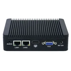 Intel custodia metallica AMD Fanless WIFI Barebone serie Mini computer portatile Mini PC per le imprese