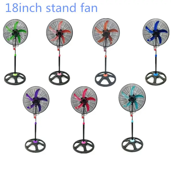 Plastic Material and CE,EMC,CB Certification 18 inch stand fan