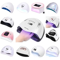 Lampe UV professionnelle 320W en ABS pour séchage rapide des ongles en gel, avec coffret cadeau, machine de photothérapie 365nm