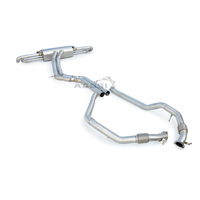 Système d'échappement complet Catback en acier inoxydable T304 pour Audi RS Q8 4.0T V8 2020-2024, tuyau avant, silencieux de performance, adaptation OEM 1:1