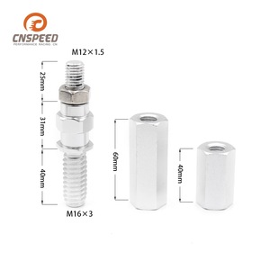 Marco para matrícula CNSPEED de 205 mm, tipo gancho de aleación de aluminio para BMW E135 - Product Image 5