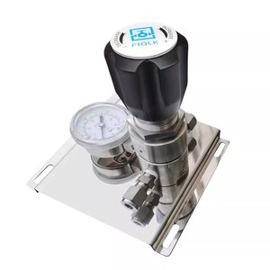 Vanne de contre-pression en acier inoxydable, filetage 1/4 pouces, régulation manuelle de la pression du gaz pour gaz chimiques de laboratoire - Product Image 3