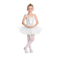 Ensemble de costumes de ballet pour filles et enfants, tissu en tulle de qualité supérieure et détails brodés, confortable et respirant pour la pratique de la danse/les spectacles