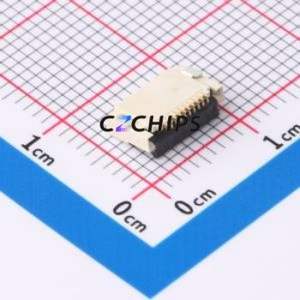 FPC-0.5HF-10PWBR-H20 FFC/FPC Connector SMD,P=0.5mm,Connector Flip Cover Type Double Side Contact / Top Bottom Contact 10P 0.5mm - Product Image 2