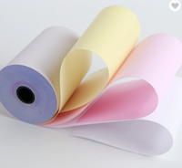 Superventas 3ply 76x76mm Factura sin carbono Factura Copia Papel Azul Computadora NCR