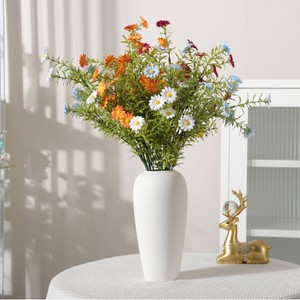 Bouquet de marguerites artificielles Dream Castle, fleurs en plastique et soie PU, décorations de table d'intérieur, arrangements floraux pour mariage - Product Image 3