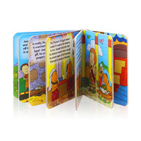 Libros de Cartón con Tapa Dura, Laminados con Película Impresa Offset, Personalizados por la Fábrica Caifeng, para Niños, para Colorear, Educación Preescolar y Aprendizaje