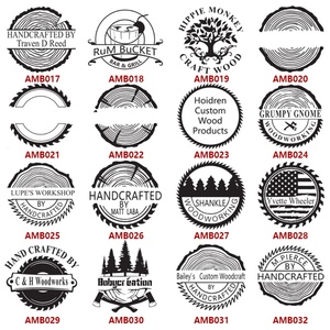 Sello de Logotipo Personalizado, Sello de Logotipo para Panecillos de Hamburguesa, Duradero, con Asa, para Logotipo de Boda - Product Image 3