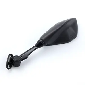 Motor Accessories Motorcycle Black Plastic Rearview Mirror For Motorcycle For Scooter 10MM Threaded Bolt Motorcycle Side Mirror