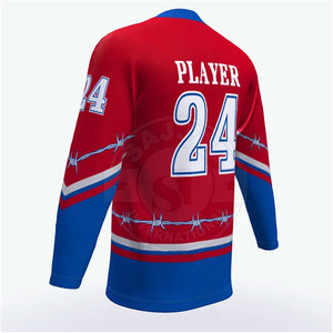 Personnaliser le maillot de hockey sur glace pour hommes dernier style de maillot de hockey sur glace pour les jeunes meilleure vente maillot de hockey sur glace - Product Image 4
