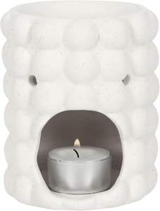 Brûleur de Cire Fondante Céramique Blanche Bulle de Luxe d'Usine, Brûle-Parfum d'Huiles Essentielles Senteur Fondante, Décoration Maison Minimaliste - Product Image 2