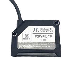 Keyence หัววัดเซ็นเซอร์วัดค่าการกระจัดด้วยเลเซอร์ CMOS แบบ IL-300หัววัดความแม่นยำสูงสำหรับงานอุตสาหกรรมพร้อมการรับประกันหนึ่งปี - Product Image 3