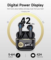 Auriculares Inalámbricos TWS Personalizados con Cancelación de Ruido 750 ENC, Certificación CE Rohs ISO90001, Pantalla LED, Chip JL, Auriculares Bluetooth