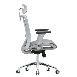 Nuova Sedia da Ufficio Ergonomica Bianca Grande e Alta con Ruote, Offerta Speciale Black <span class=keywords><strong>Friday</strong></span> - Product Image 4