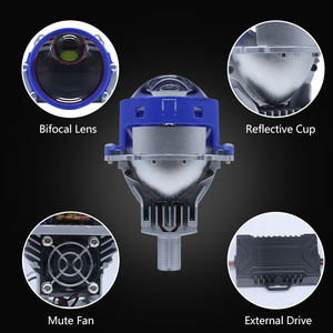 <span class=keywords><strong>Prix</strong></span> raisonnable h7 h11 h4 phare Led Mini Bi Led projecteur lentille 3.0 Laser haute basse lumière pour voiture antibrouillard 5000k - Product Image 2
