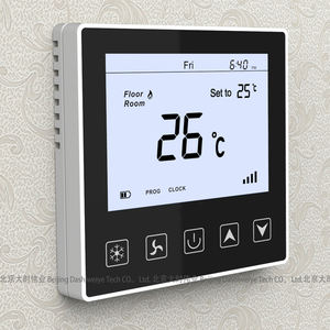 Boîtier de <span class=keywords><strong>Thermostat</strong></span> intelligent WiFi, boîtier de contrôle de température, pour l'eau, le chauffage électrique du sol, chaudière à <span class=keywords><strong>gaz</strong></span>, fonctionne au sol - Product Image 4