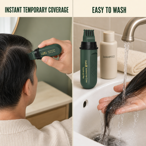 Tinte Capilar Desechable Sin Amoníaco, Marca Privada, Resistente al Agua, Crema Orgánica <span class=keywords><strong>para</strong></span> Retocar Raíces, Punta de Peine de Doble Capa, Gris Instantáneo - Product Image 6