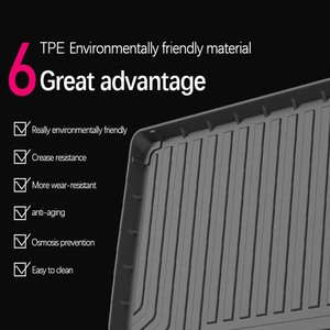 Elephant Tower 3D Car Rear Interior Trunk <strong>Floor</strong> <strong>Mat</strong> Car Accessories for BYD <strong>Dolphin</strong> Foot <strong>Mats</strong> Universal Car Trunk <strong>Mat</strong> - Product Image 3