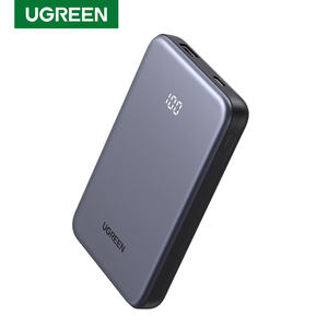 Banque d'alimentation UGREEN <span class=keywords><strong>10</strong></span> 000 mAh 20 W Chargeur portable compact USB-C PD3.0 <span class=keywords><strong>Batterie</strong></span> de voyage à charge rapide avec affichage numérique - Product Image 1