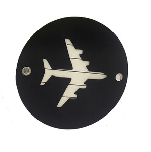 Xinrunjin ป้ายติดกระเป๋าแอร์บัสรูปลูกเรือของขวัญพนักงานต้อนรับบนเครื่องบินอลูมิเนียมอัลลอยบัตรผ่านขึ้นเครื่อง - Product Image 3