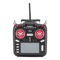 STARTRC Télécommande 10CH 2.4G AFHDS 2A avec récepteur FS IA6B FS-iA10B pour contrôleur de vol de drone et avion RC FPV