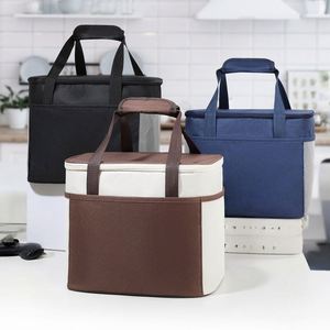 X418 Custom <b>Insulated</b> <b>Lunch</b> <b>Box</b> Oxford Waterproof Thermal Bags for Food Delivery Large Capacity <b>Insulated</b> <b>Lunch</b> Tote Bag With Lo - Product Image 3