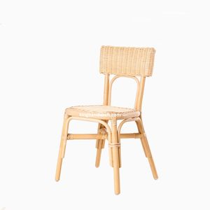 Chaise pour enfants en rotin faite à la main, écologique, pour événements, mobilier pour enfants en osier naturel pour fête, mariage - Product Image 1