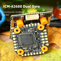HAKRC F405 V2 F4520 F7220 V2 Mini Stack de Vol 20*20mm avec ESC 4-en-1 35A 40A 60A BLHeli32 pour Drone FPV de Course