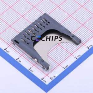 K-DYX-001 SD Card / Memory Card Connector SMD Connector ( Connector Type: Card Holder ) - Product Image 2