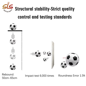 Logo personalizzato stampato formato <span class=keywords><strong>ufficiale</strong></span> 5 sport adulti palloni da <span class=keywords><strong>calcio</strong></span> cucita in gomma da <span class=keywords><strong>calcio</strong></span> per le partite di allenamento OEM - Product Image 6