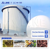 Réacteur Microbien LANE pour Digestion Anaérobie, Système de Production de Biogaz pour le Traitement des Eaux Usées Industrielles et des Déchets Organiques