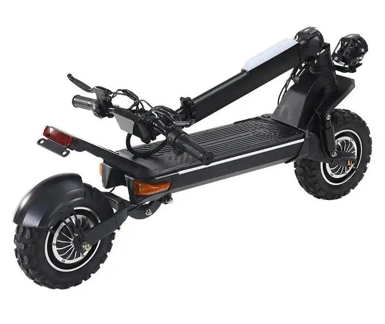 Patinete eléctrico para adulto, scooter todoterreno potente, plegable, de dos ruedas, 11 pulgadas, 60V, 1400W