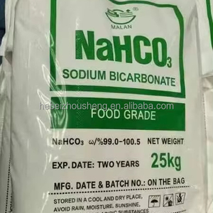 Malan Marca Pó Branco NaHCO3 Bicarbonato De Sódio 99% min Aditivo Alimentar - Product Image 1