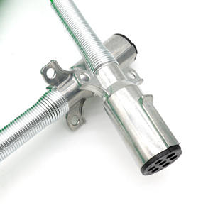 Conector de cable en espiral para remolque, cable en espiral de 7 vías, bobina de energía eléctrica ABS, Cable de alimentación resistente para semirremolques, tractores - Product Image 5