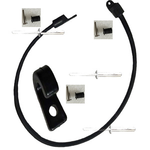 Guy Ropes <b>Elastic</b> <b>Cord</b> With Plastic Hook Stainless Steel Screw And Rivet For Kayak Accessories 50 Cm Universal Fit - Product Image 1
