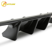 Difusor Trasero de Fibra de Carbono Estilo V para BMW M4 F82 F83, Difusor de Parachoques Trasero de Carbono Real, Kits de Carrocería