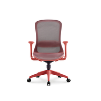 Repose-tête en nylon 3D Chaises de bureau ergonomiques en maille inclinables en tissu économique pour de longues heures de travail Sillas
