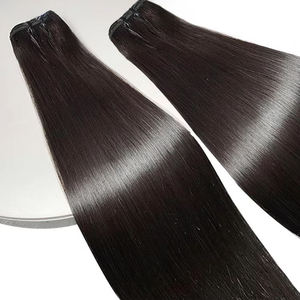 Venta al por mayor <span class=keywords><strong>de</strong></span> <span class=keywords><strong>cabello</strong></span> humano virgen 100% <span class=keywords><strong>natural</strong></span> con cutícula alineada, liso extremo, doble densidad, 10A 12A 15A, paquetes <span class=keywords><strong>de</strong></span> <span class=keywords><strong>cabello</strong></span> virgen vietnamita para proveedores. - Product Image 1